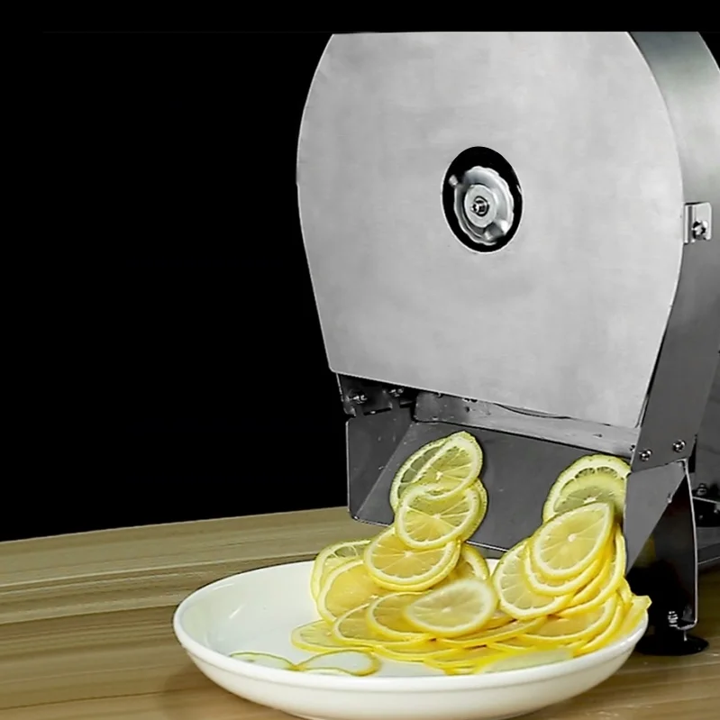 Stainless Steel Slicer Frozen Meat Vegetable Food Carrot Lemon Slicer Cabbage Bread Trancheuse Jambon Home Gadgets DE50XP