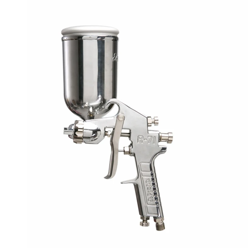 Gravity Nozzle 1.0mm Автомобильный Краскораспылитель Porta электроинструменты пневматические краскопульты с чашкой для окрашивания автомобиля распылители мебельные R-71 совместимые W-71 - Цвет: Gravity Nozzle 1.0mm