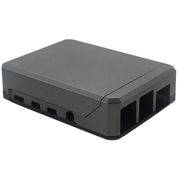 

for Argon NEO for Raspberry Pi 4 Case Aluminum Metal Shell Sliding netic Cover Passive Cooling Silicon Heat Sink