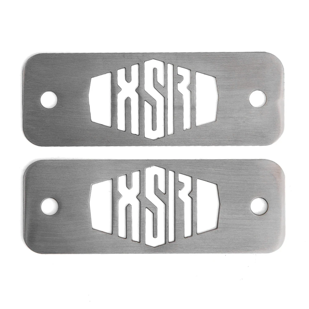 1Pair Motorcycle Accessories Stainless Fuse Box Top Plates For YAMAHA XSR900 XSR 900 | Автомобили и мотоциклы
