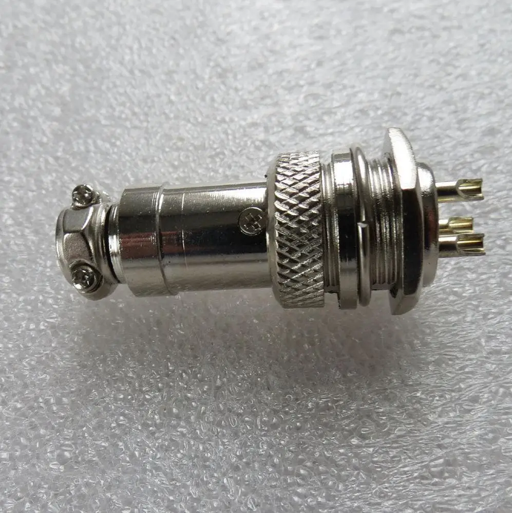3Pin авиационный разъем аудио CNC биполярный шаговый двигатель 16 мм GX16|Соединители| |