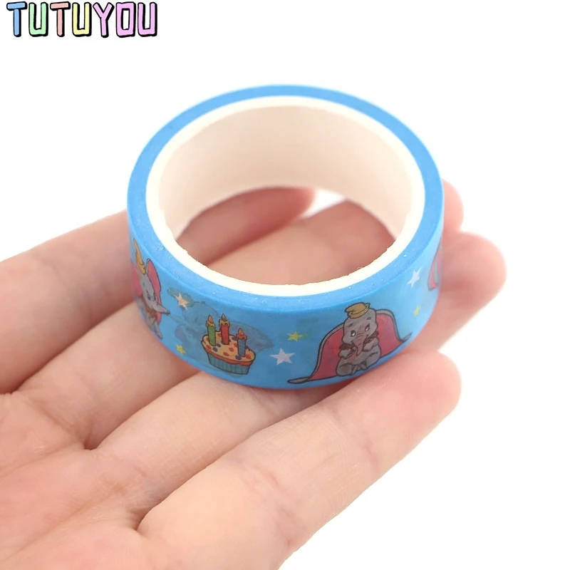 PC405 20 шт./лот Dumbo милый мультфильм васи лента DIY Скрапбукинг этикетка маскирующая лента канцелярский подарок для студента