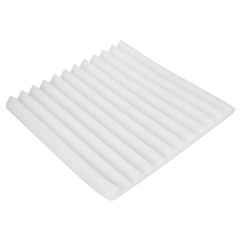 FULL-30X30X2.5Cm Звукоизоляционная губка, 12 слотов акустическая пена панель стоп поглощение студия Ktv звук для домашнего декора искусство спальня ванна