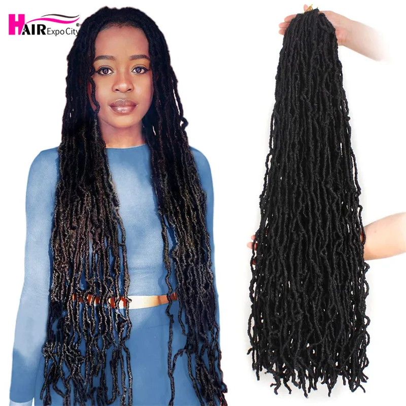 Black Messy Loc Extensions