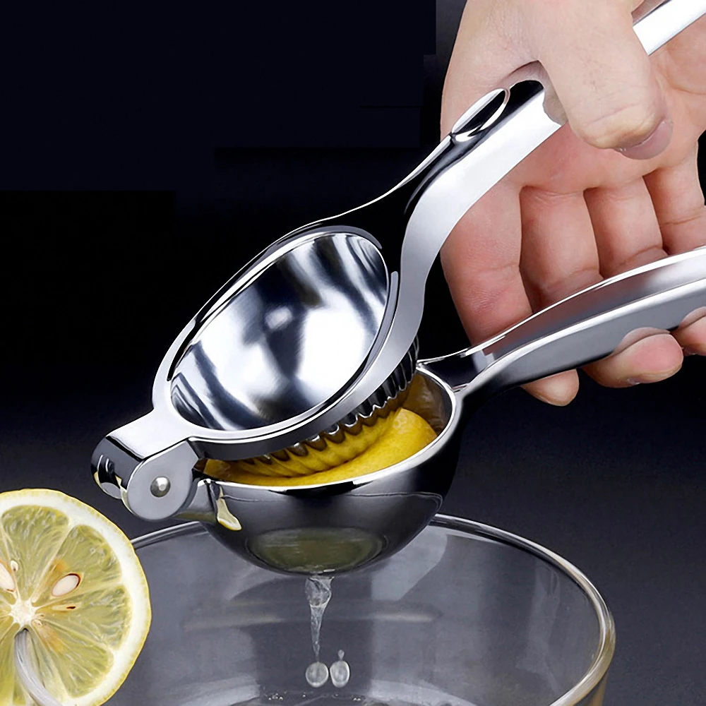 Stainless Steel Lemon Squeezer Manual Citrus Juicer Hand Press Fruit Juice Squeezer