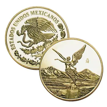

Mexican Statue of Liberty Commemorative Coin Collection Gift Souvenir Art Metal Antiqu