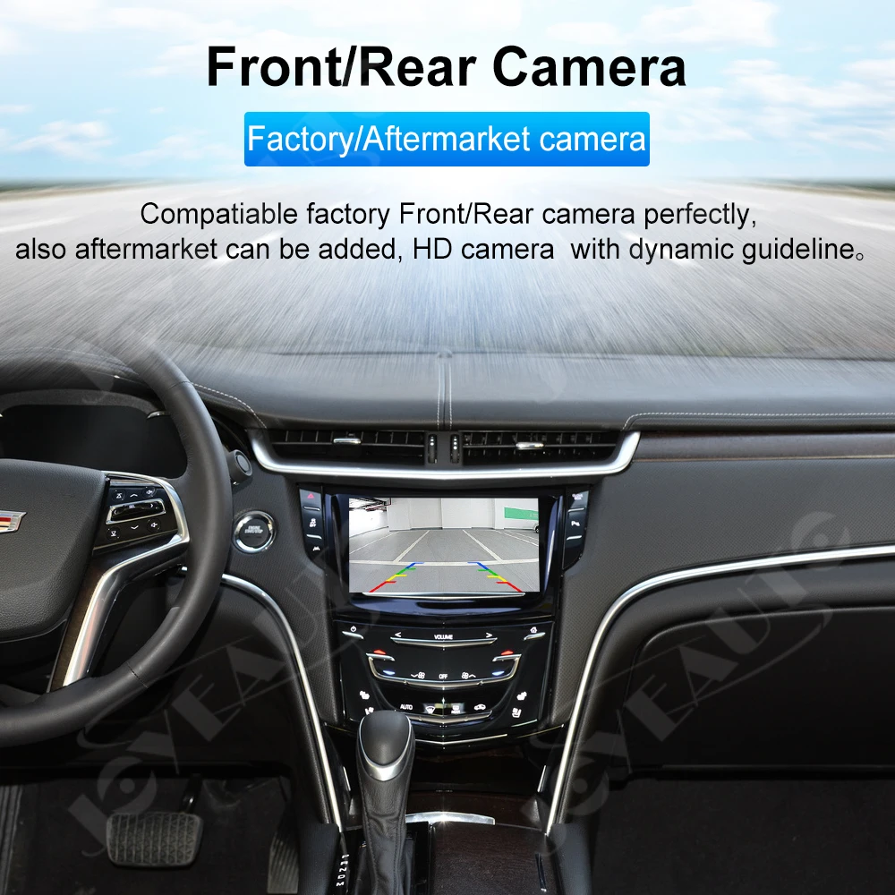 JoyeAuto беспроводной Carplay для Cadillac ATS CTS XT5 XTS SRX 2014 2017 Android автомобильный умный модуль