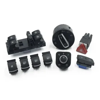 

Window Headlight Mirror Fuel Lock Control Hazard Light Lamp Switch Button For VW Jetta Golf MK5 Rabbit #1K0 953 509A /1K0962125