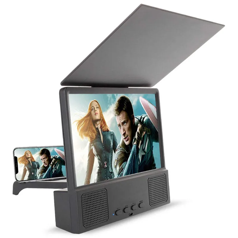 8,5& 12 дюймов мобильный увеличитель для экрана телефона 3D HD видео усилитель подставка для смартфона