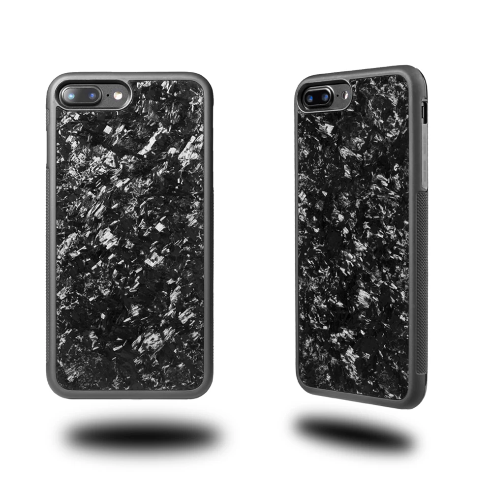 

Luxury Forged Carbon Fiber Case for iPhone 7 Plus 8 Plus 7+ 8+ - Carbon Fibre Case Shockproof Drop Tested