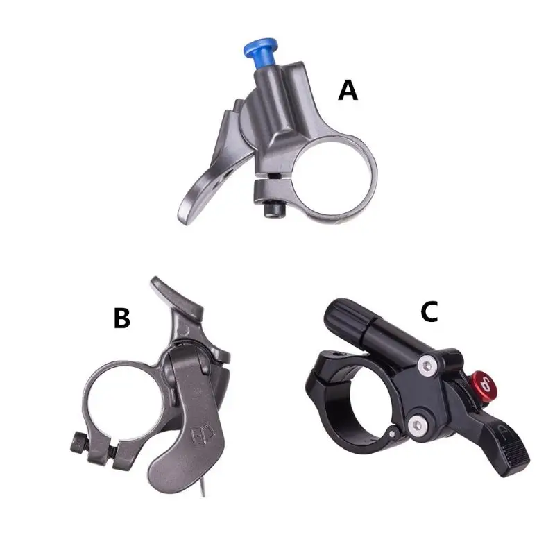 MTB Fork Remote Lockout Lever Wire Control Rear Shock Remoter with