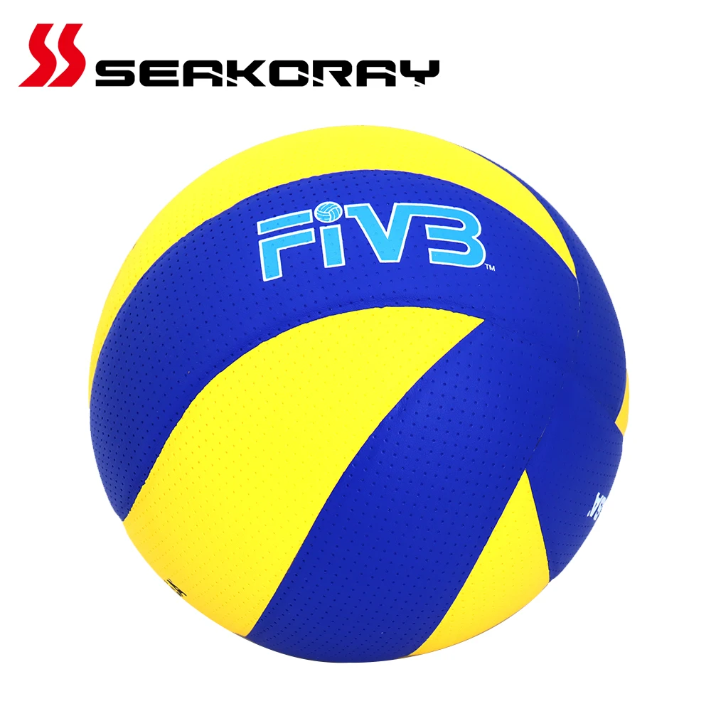Ballon de volley-ball IkSize 5 PU, doux au toucher, match officiel, jeu en salle, entraînement, MVA200W, V330W