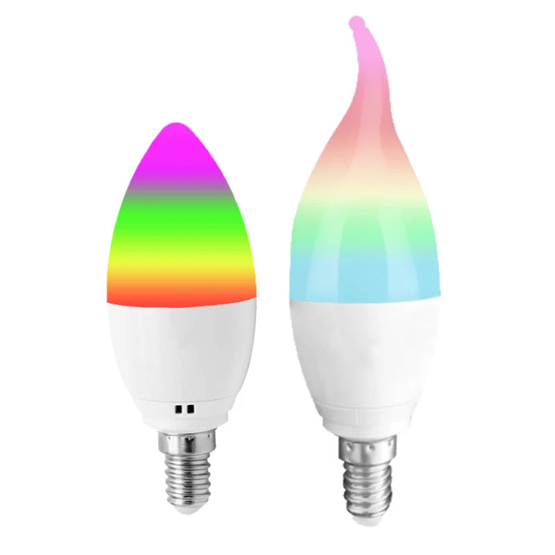 Hot Smart Home LED WIFI Bulb 6W RGB Dimmable Timing Light Phone Remote Voice Control Bulb Compatible With Alexa Google Home