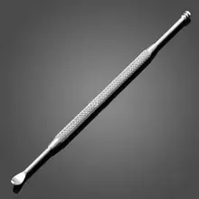 

Portable 1PC Double-ended Stainless Steel Spiral Ear Pick Spoon Ear Wax Removal Cleaner Ear Tool Multi-function Portable
