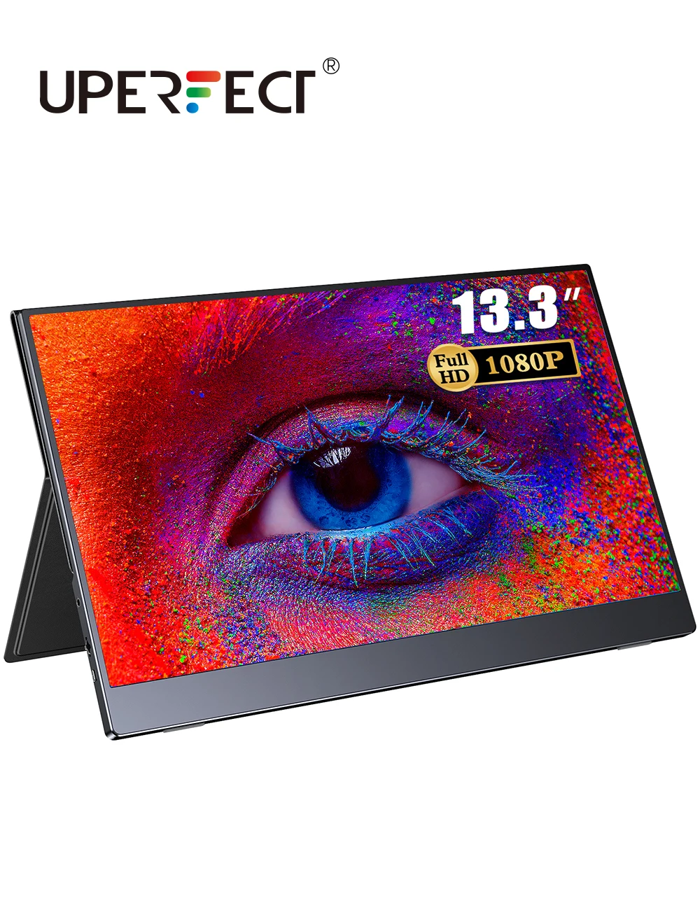 US $179.99 UPERFECT 133 Inch Poratble Monitor sRGB 100 FHD 1080P WLED IPS Screen Second Display For Cellphone Laptop XBOX Switch PS4
