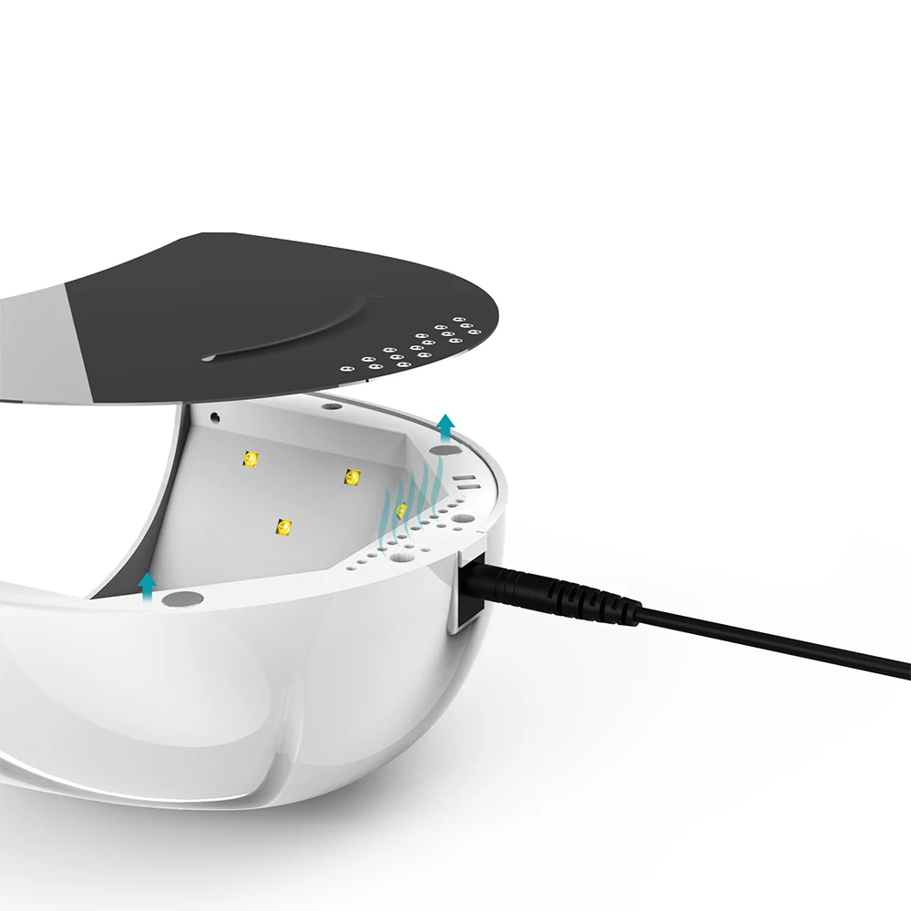 SUNone Smart Светодиодный УФ-лампа для ногтей Сушилка для ногтей с 3 таймерами ногти на руках, ногти на ногах гель отверждения белый свет нагреватель инструменты для ногтей