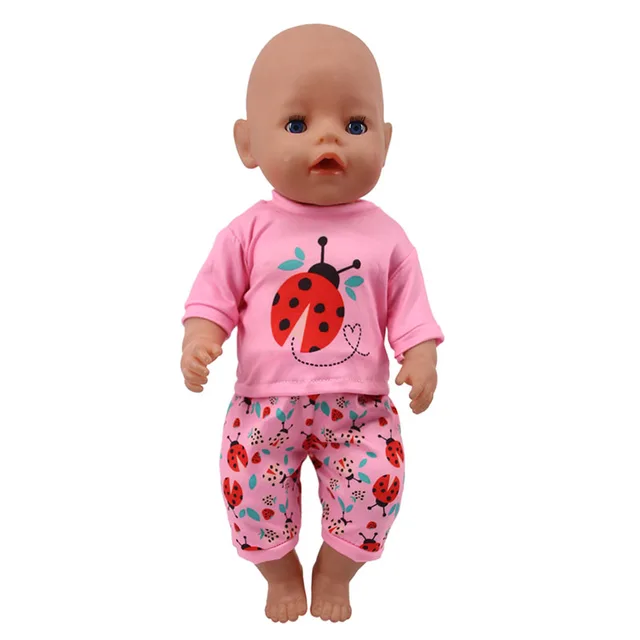  Doll Baby Clothes Unicorn Kitty Dress Fit 18 Inch American&43 CM Reborn New Born Baby Doll OG Girl Doll Russia DIY Gift`s Toy n766