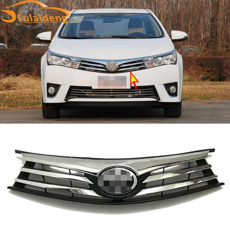 1 шт. решетка для переднего бампера Toyota Corolla 2014 2016|Гоночные решетки| |