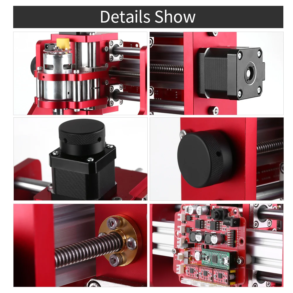 

Hot New 2500mw/5500mw Mini CNC Router 1310 CNC Metal Engraving Milling Machine Kit PCB Wood Milling Laser Machine Engraver
