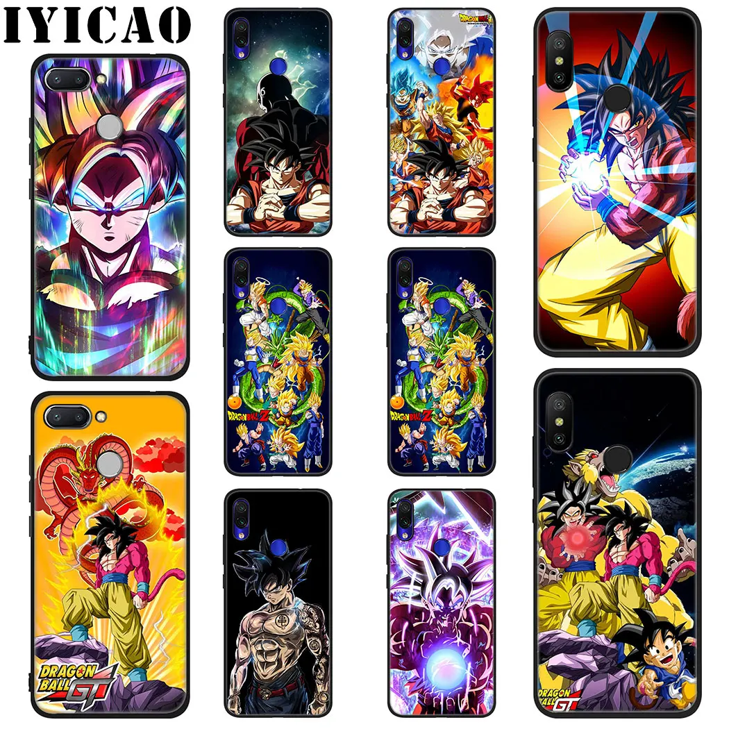 Dragon Ball SSJ Goku Soft Silicone Case for Xiaomi Redmi K20 6 Pro 7 7A 6A 5 Plus 5A 4A 4X S2 Go TPU |