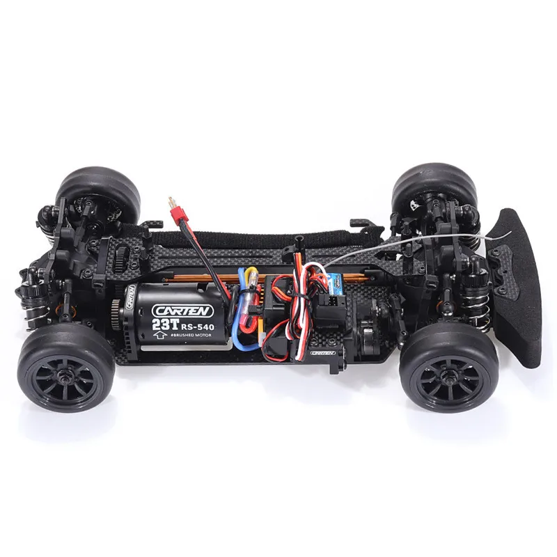 Carten 210 4WD 2,4G 1/10 водонепроницаемый алюминиевый дрейф пропорциональный контроль многофункциональный RC автомобиль RTR модели транспортных средств