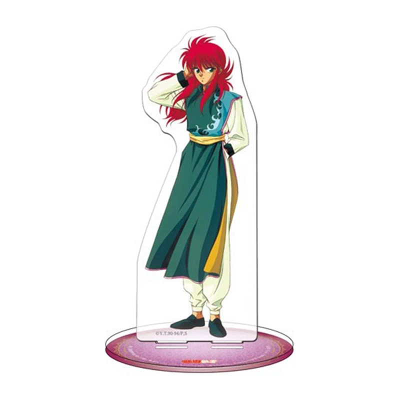 Японское аниме фигурка Hakusho Kurama/мимолетная тень акриловая фигурка Коллекционная модель лицензирования