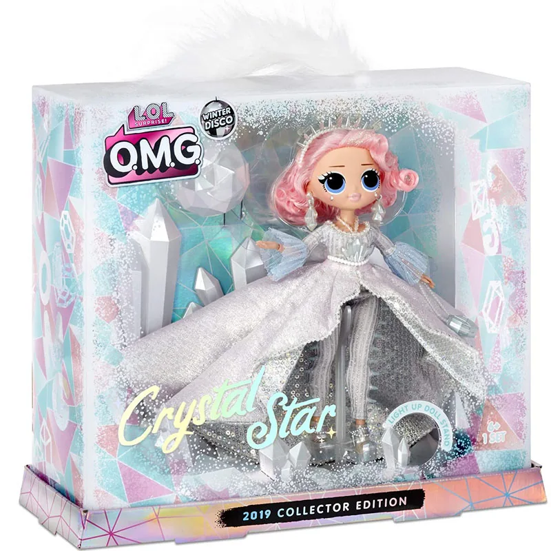 US $136.64 Original Lol Surprise Omg Series Crystal Winter Disco 2019 Collector Edition Action Figures Model Birthday Gift Adult Kids Toys