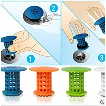 

Bath Pool Anti-Clogging Device Hot Selling Floor Drain Hair Filter Net Cleaning Collector bathtub plug drain plug drain