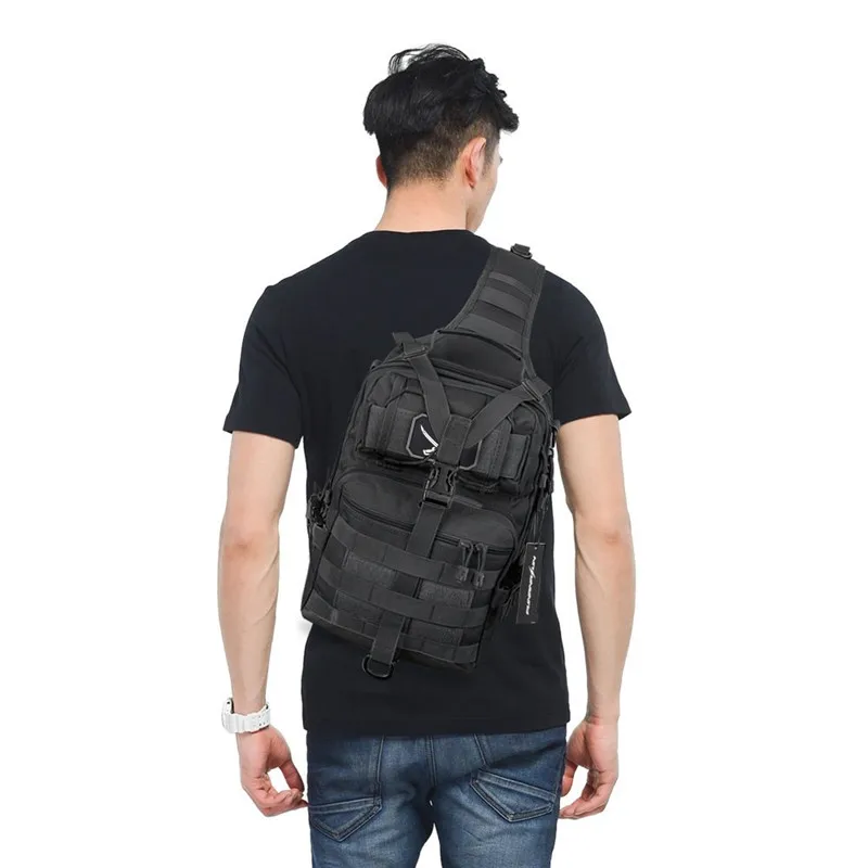 

20L Military Tactical Sling Bag Chest Bags Amy Backpack Molle EDC Rucksack Outdoor Hiking Camping Men mochila tactica militar