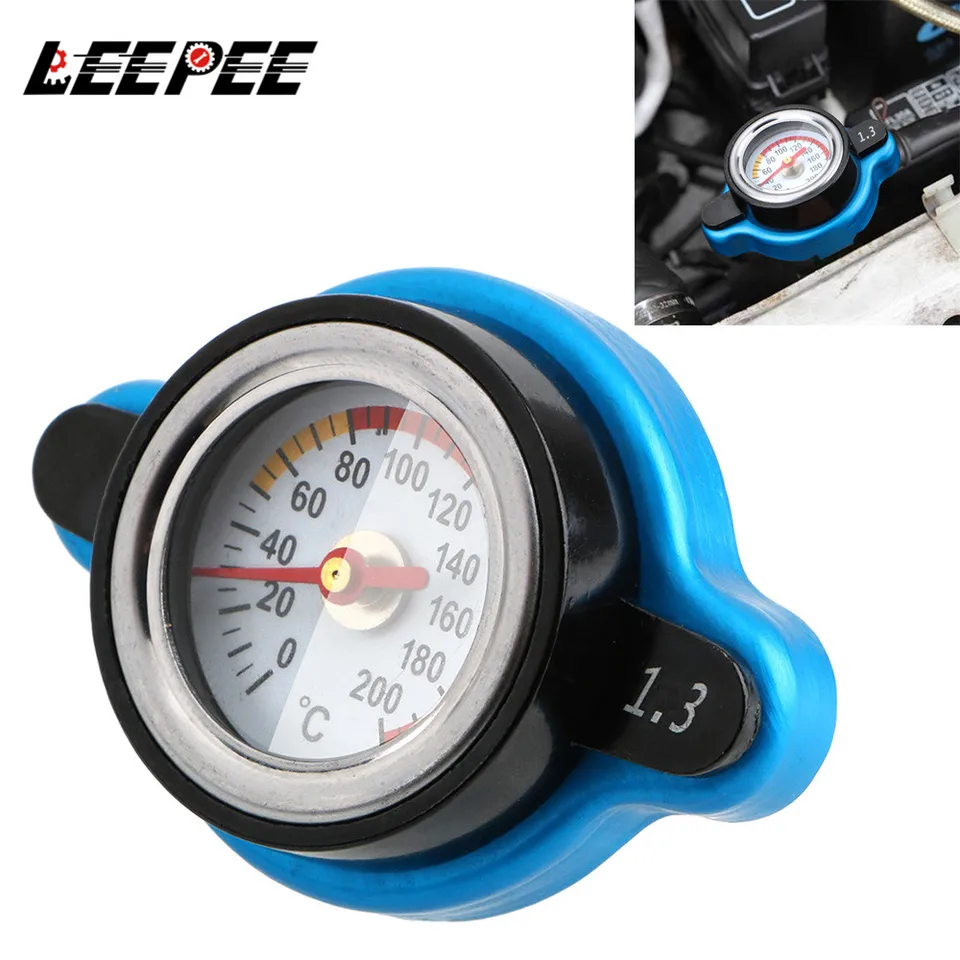 Motorcycle Radiator Accessory 0-200℃ High Pressure Temperature Gauge ...