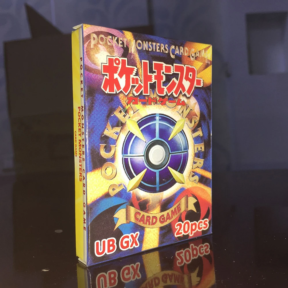 Takara Tomy Покемон 20 шт. GBC флэш-карта классический плед флэш-карта коллекционный Подарок детская игрушка