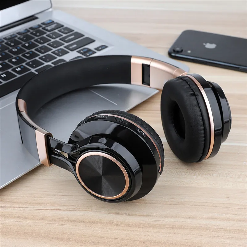 наушники беспроводные блютуз Складные bluetooth стерео гарнитура с тяжелыми басами