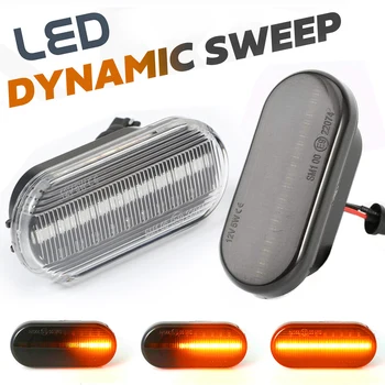 

Led Dynamic Side Marker Turn Signal Light For VW Up Caddy T5 Amarok Golf 4 3 Fox Beetle Lupo Sharan Bora Passat Polo Vento Lamp