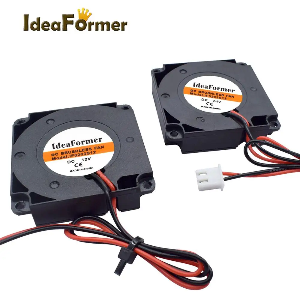 1 Pc 3D Printer 4010 Blower Fan With Ball Bearing or Oil bearing 4010 40mmX40mmX10mm 12V/24V Turbo Blower Fan Radiator