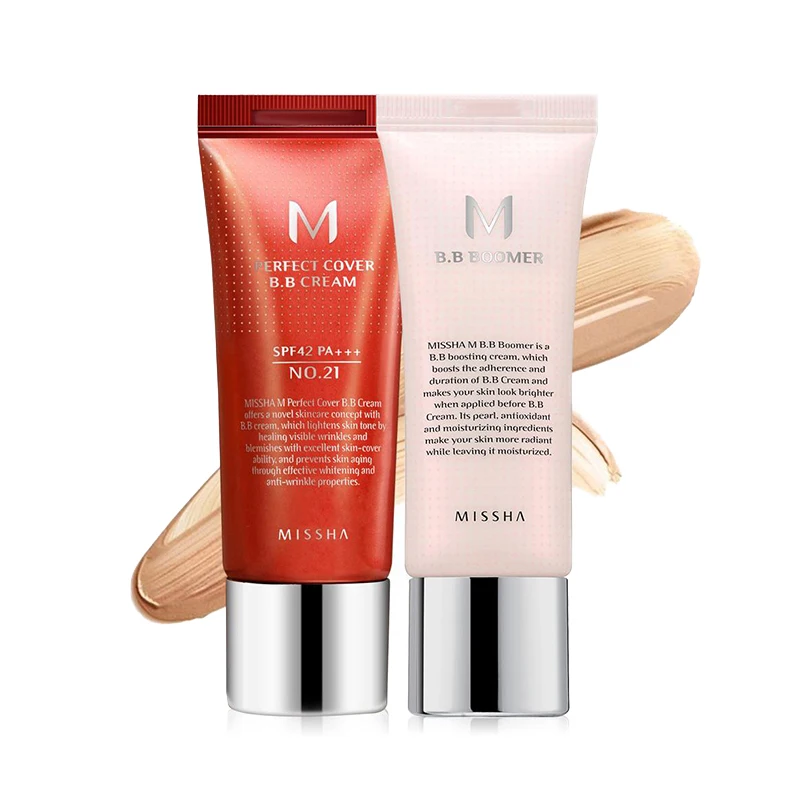 MISSHA M Perfect Cover BB Cream 20ml Liquid Foundation Whitening CC ...