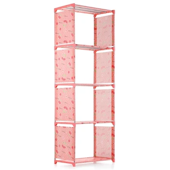 

5-Shelf Bookcase Book Shelves Bookshelf Storage Bin Books Display Shelving Unit Organizer 5-Shelf Storage Shelves Rack