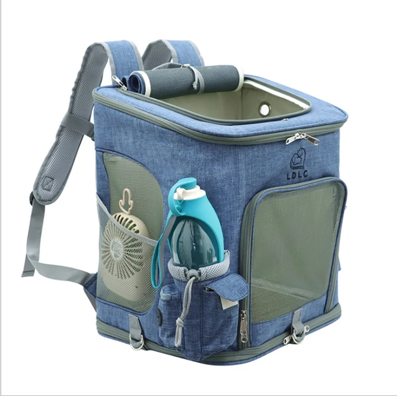 

Pet Supplies Oxford Cloth Pet Bag Amazon Go Out Portable Cat Bag Foldable Pet Backpack