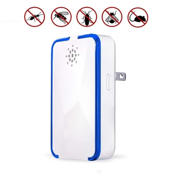

AC 6W Pest Reject Pro Ultrasonic Repeller Bed Bug Mites Spider Defender Roaches Electronic Mosquito Repellent