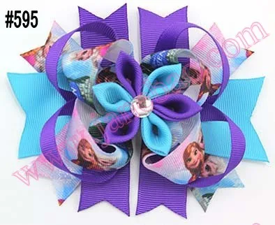 120 шт., новинка, романтические банты для волос, многослойные банты kanzashi, аксессуары для волос для девочек