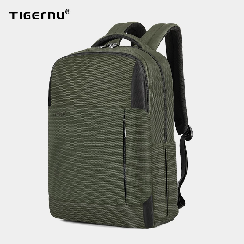 Tigernu Новая Мода RFID Анти Вор Женщины 15 6 дюймовый Ноутбук Рюкзак USB Зарядка Женский