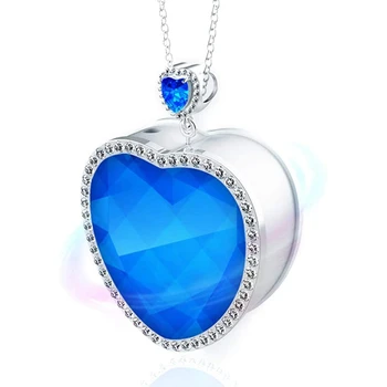 

Heart Portable Air Purifier Necklace Personal Wearable Air Cleaner 3 Millions Negative Ions Small Air Ionizer Freshener