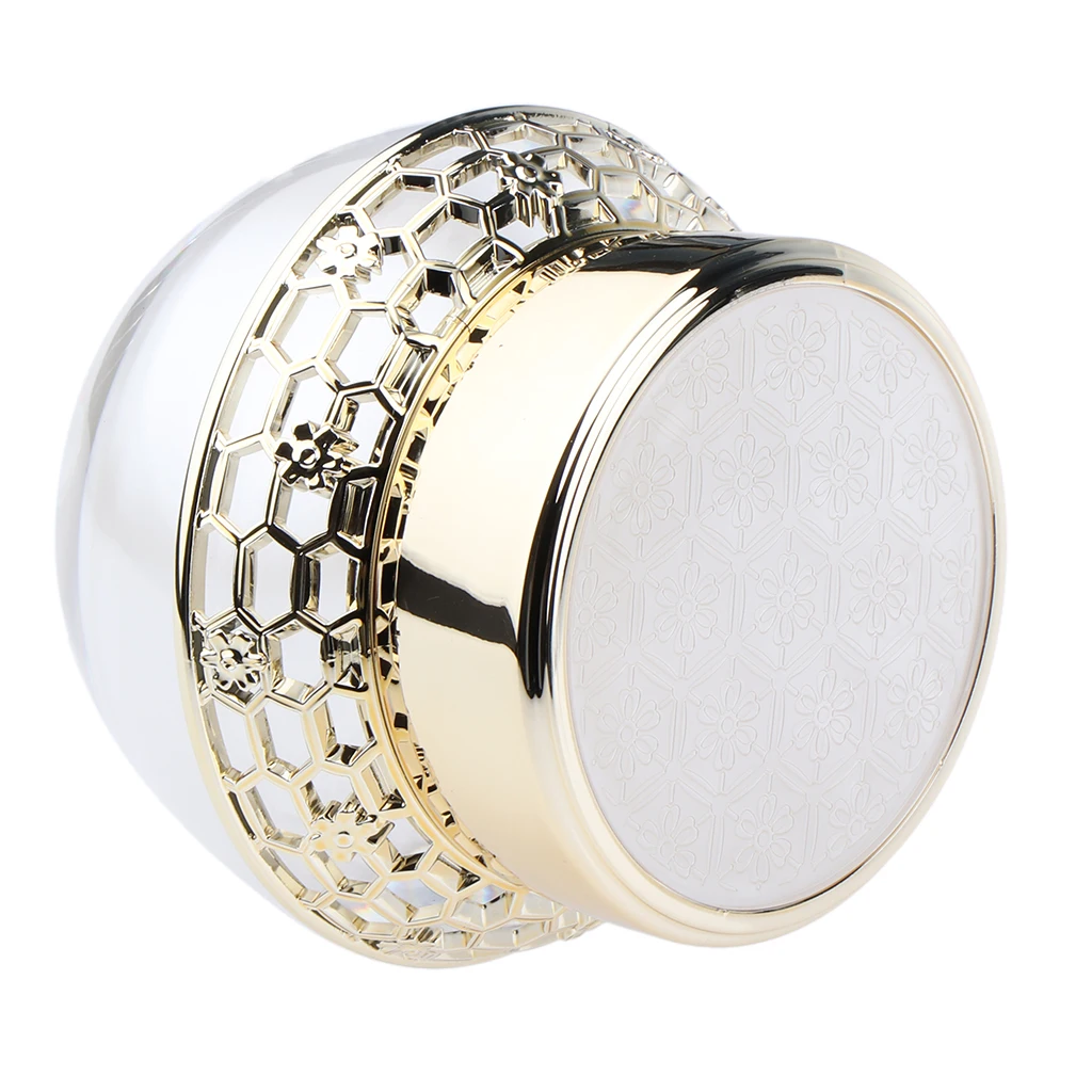 2pcs Eye Cream Jar Pots Clear Acrylic Cosmetic Bottle Makeup Empty 50+30g