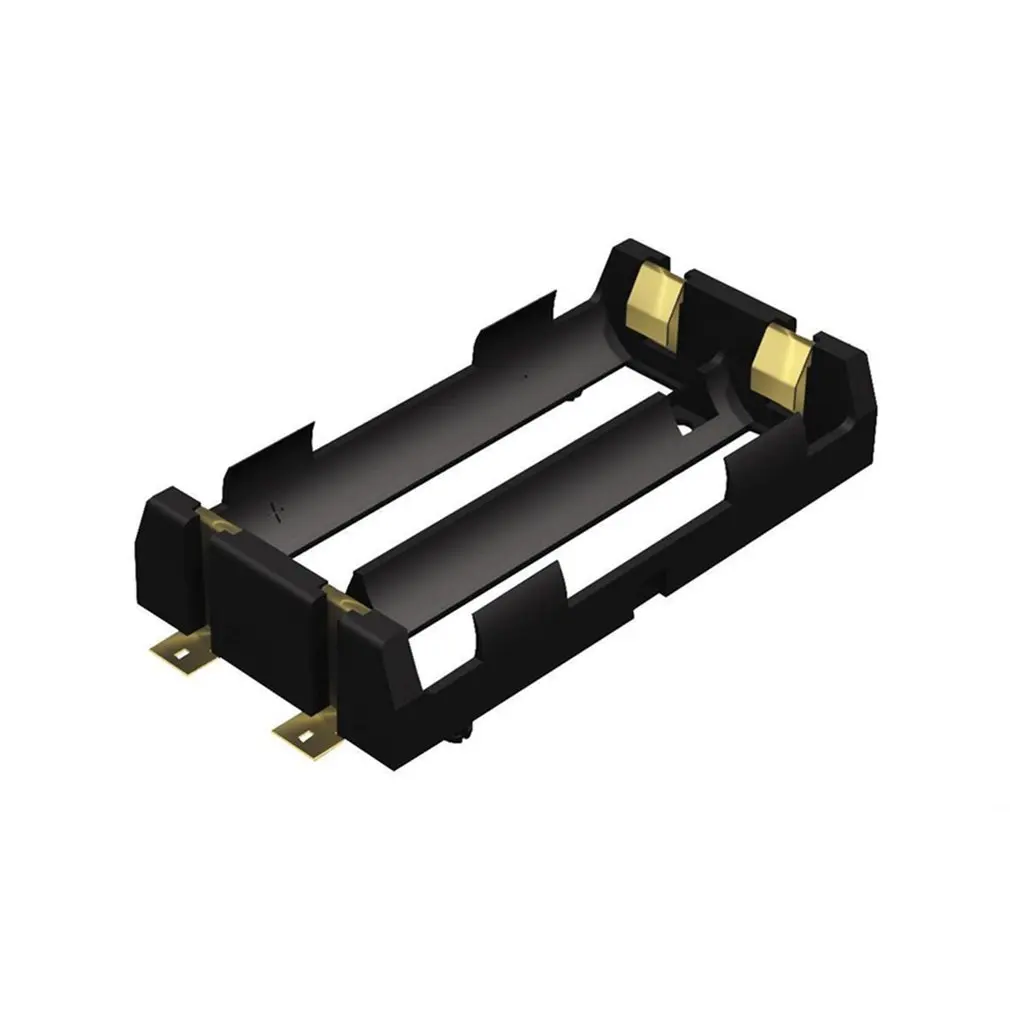 

Diy 1x 2x 18650 Series Batteries Holder Box Storage Case Container power bank With Bronze Pins Rechargeable Batteries Holder Box