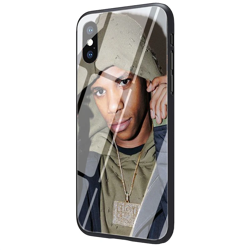 EWAU A Boogie wit da Hoodie закаленное стекло чехол для телефона чехол для iPhone 5 5S SE 6 6s 7 8 Plus X XR XS 11 Pro Max - Цвет: G10