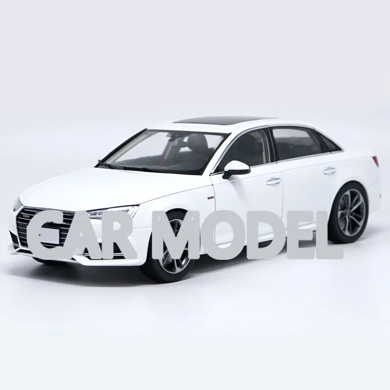 Белый 1:18 Масштаб сплава игрушечные транспортные средства VW A4L автомобиль модель детских игрушечных автомобилей авторизованный игрушки для детей - Цвет: Белый