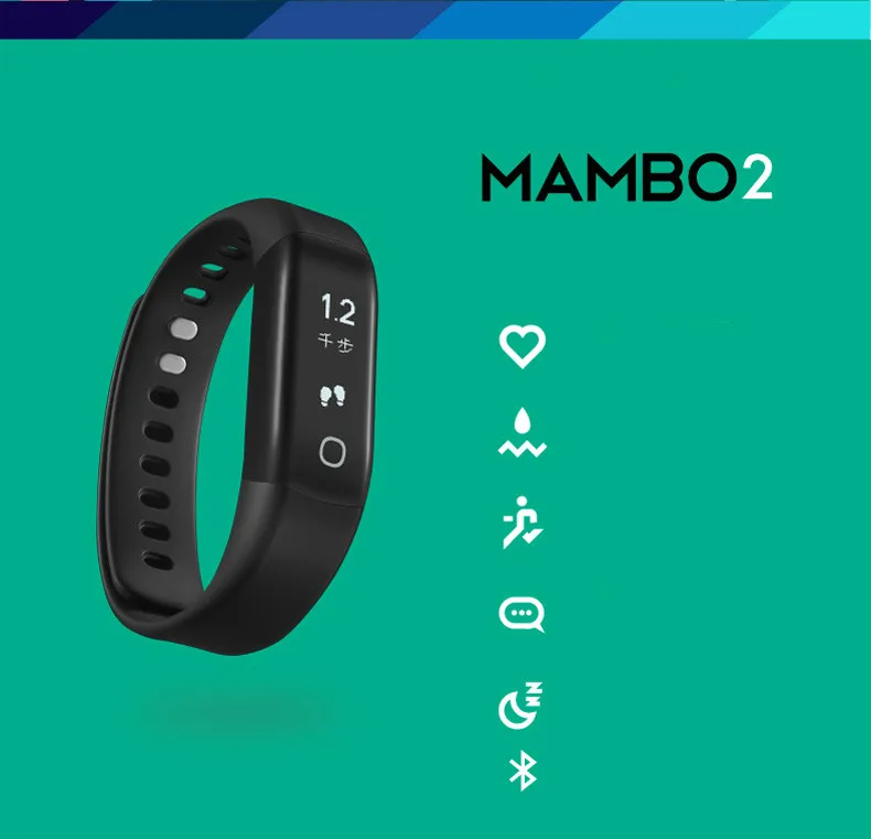 Умный браслет 3 цвета OLED экран Smartband фитнес-шейкер Bluetooth Спорт водонепроницаемый смарт-браслет