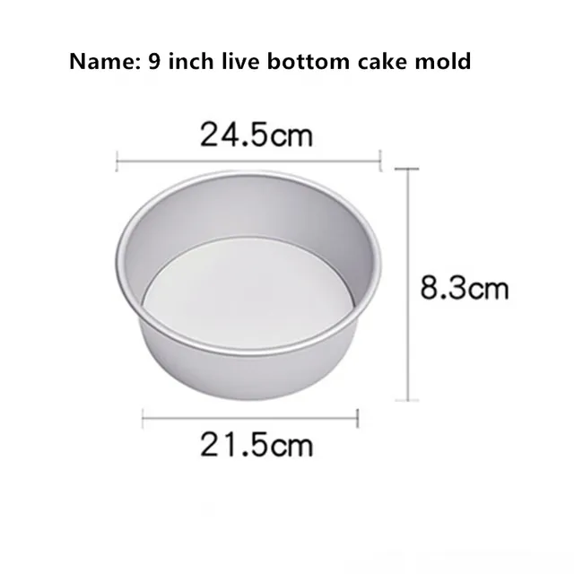 2~14 Inch Round Cake Baking Pan Cake Mold Baking Tools Anode Live