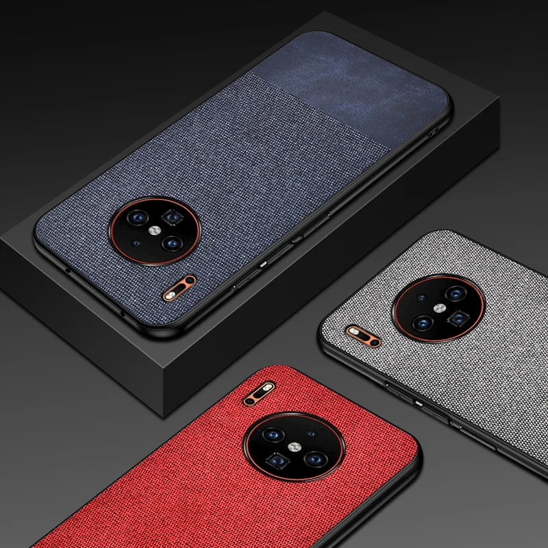 Eqvvol ткань Сращивания узор чехол для huawei Коврики 20 30 Pro P20 P30 Lite Y9 Y7 Y6 из парусины в стиле ретро чехол для Honor 8X10 9 9X чехол