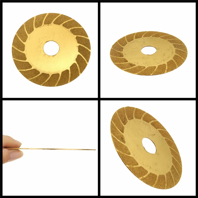 Новое стекло Керамика гранит золото 100x20 мм алмазный пильный диск Высокое качество резка шлифовальный круг для угловая шлифовальная машина