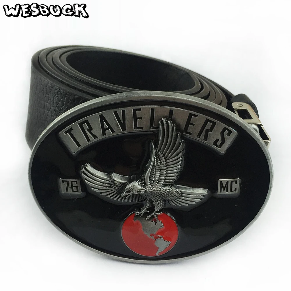 

5 PCS MOQ WesBuck Brand New Style Eagle Belt Buckle For Men Women Belt Buckle
